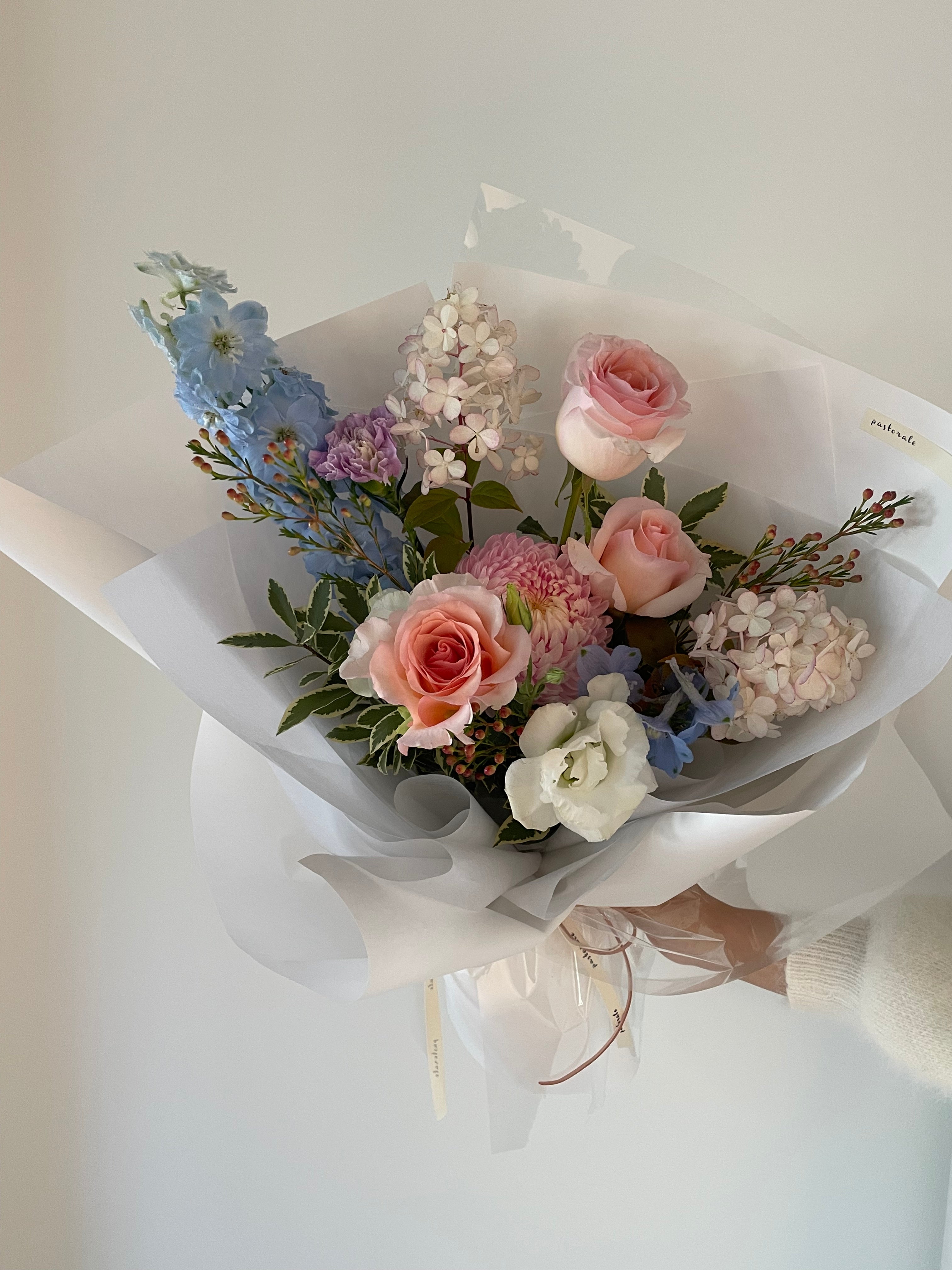 Medium Sized Wrapped Flowers | Pastorale Flower in Sydney