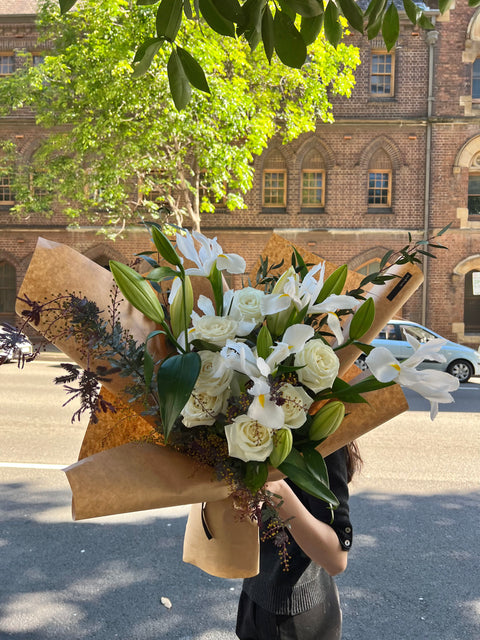 Rose+Lily bouquet